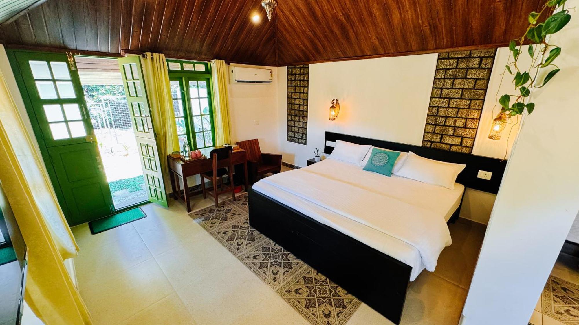 Calm Shack - 2 Bedroom-Boutique Farm Stay 蒙纳 外观 照片